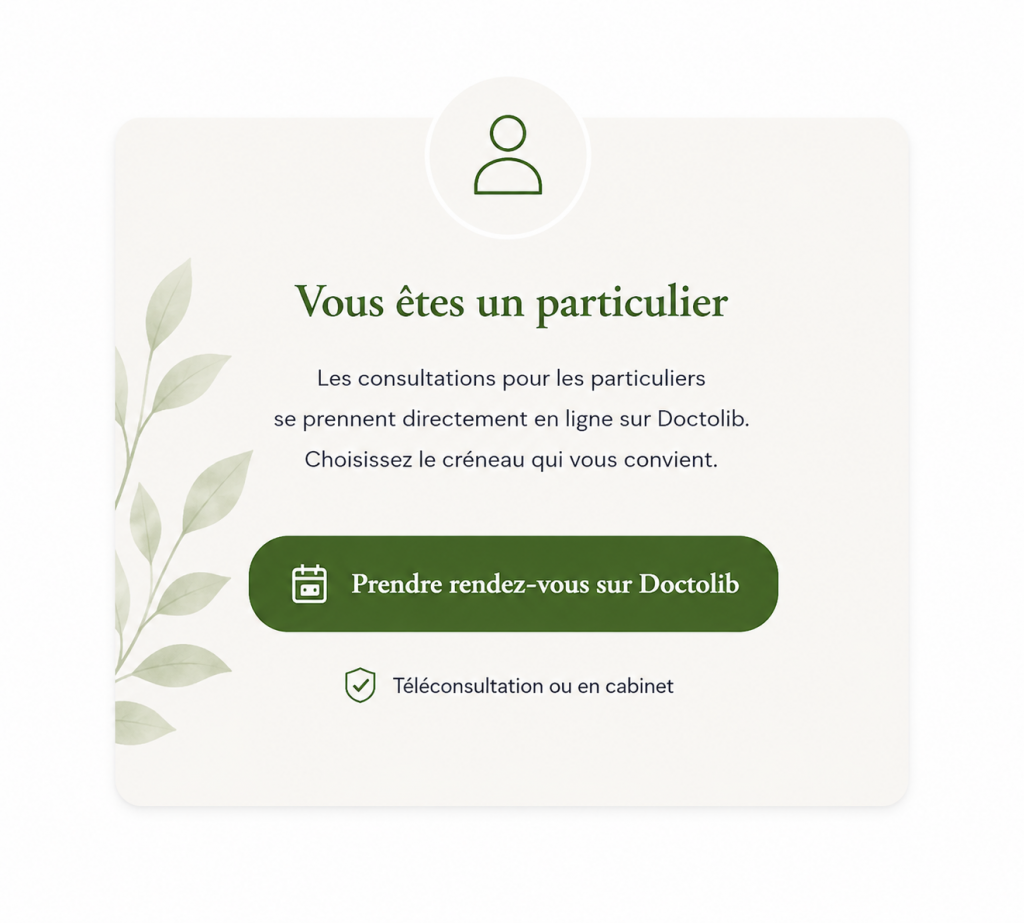 Contact particulier PsyEthic